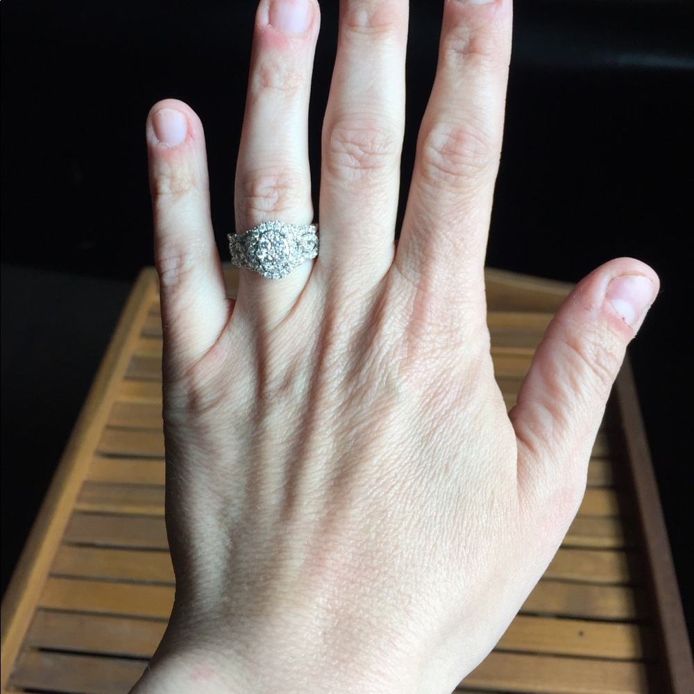 HUGE engagement ring